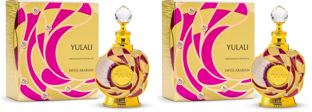 Layali Rouge - Luxury Products from Dubai - Long Lasting Personal Perfume Oil Fragrance - a Seductive Signature Aroma - 0.5 Oz