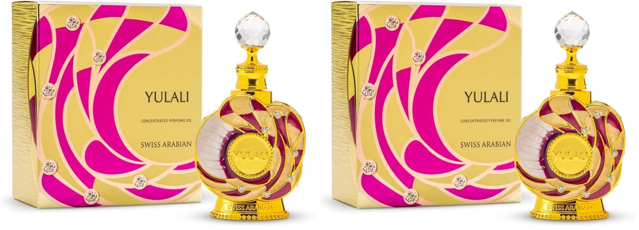 Layali Rouge - Luxury Products from Dubai - Long Lasting Personal Perfume Oil Fragrance - a Seductive Signature Aroma - 0.5 Oz