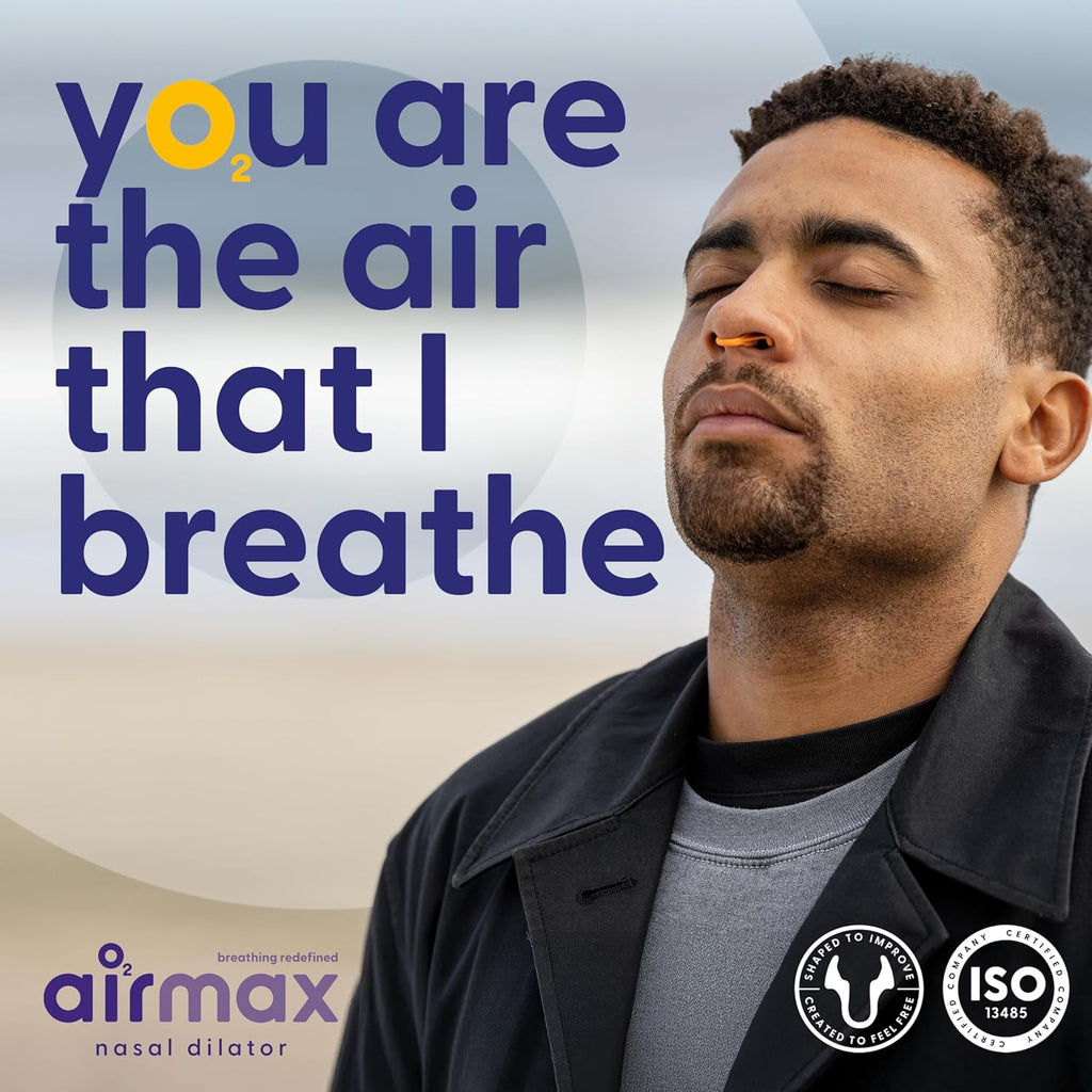 Nasal Dilators Trial Pack - anti Snoring Devices - 76% More Airflow for Better Breathing & against Nasal Congestion - Guaranteed Fit (1X Small & 1X Medium) - Reusable