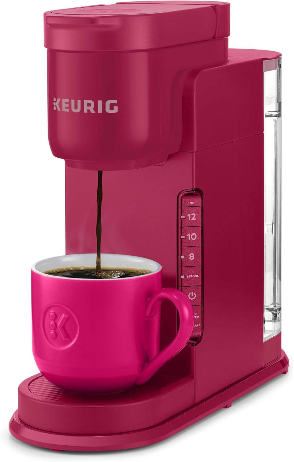 K-Express Single Serve Coffee Maker – Strong Brew Option, 42Oz Reservoir, Sleek Design for Holiday Hosting & Gifting, Black