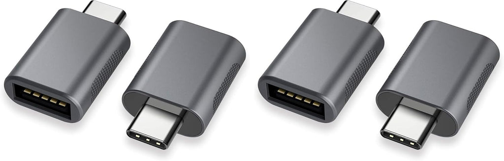 USB-C to USB 3.0 Adapter (2-Pack), Thunderbolt 4/3 to USB Female OTG for Macbook 2025, Ipad 2025, Samsung, More Type-C Devices