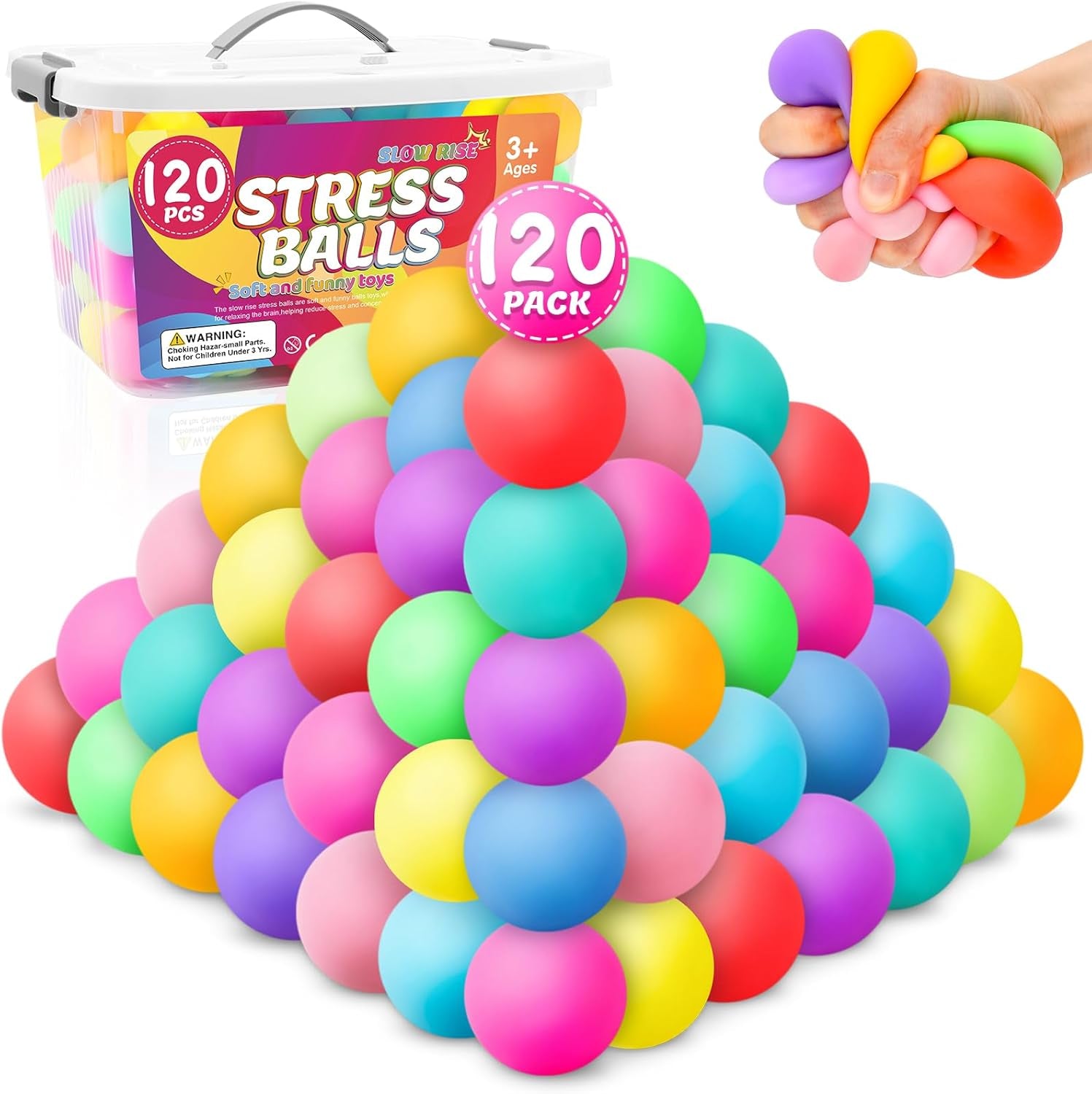 12 Pack Slow Rising Stress Cube, Dough Stress Balls Squishy Fidget Toys for Anxiety Relief, Soft Fidget Cube, Pull Stretch Squishy Toys for Classroom Prize, Party Favors for Kids Adults