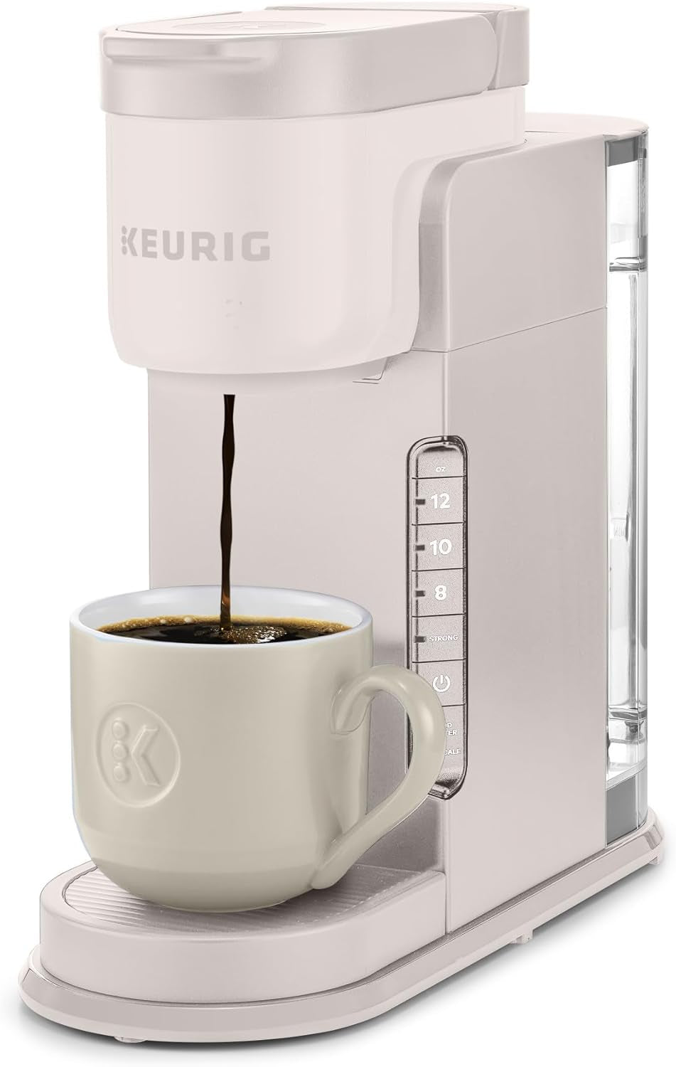 K-Express Single Serve Coffee Maker – Strong Brew Option, 42Oz Reservoir, Sleek Design for Holiday Hosting & Gifting, Black