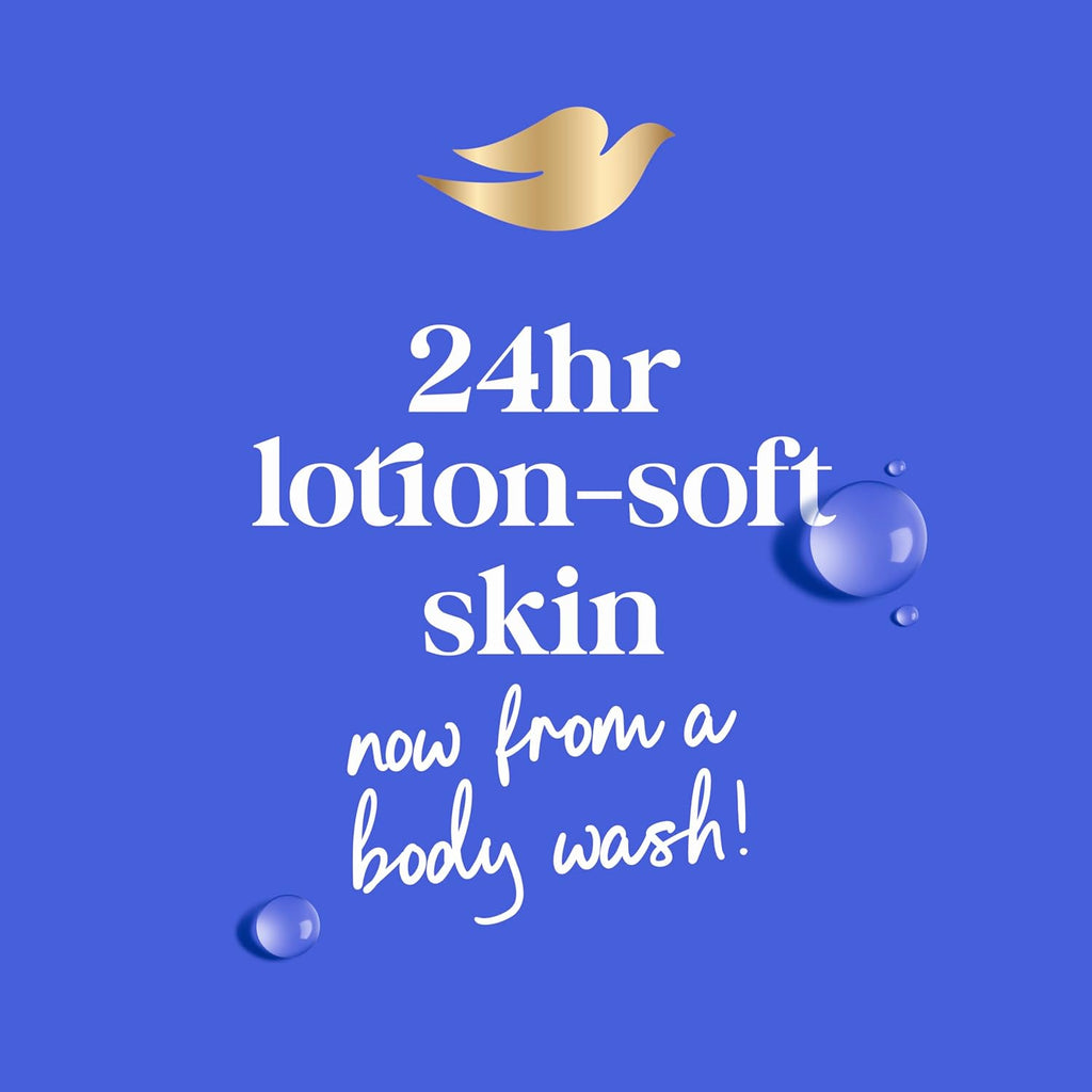 Body Wash Deep Moisture for 24Hr Lotion-Soft Skin Moisture Moisturizing Skin Cleanser with No Sulfates No Parabens 30.6 Oz