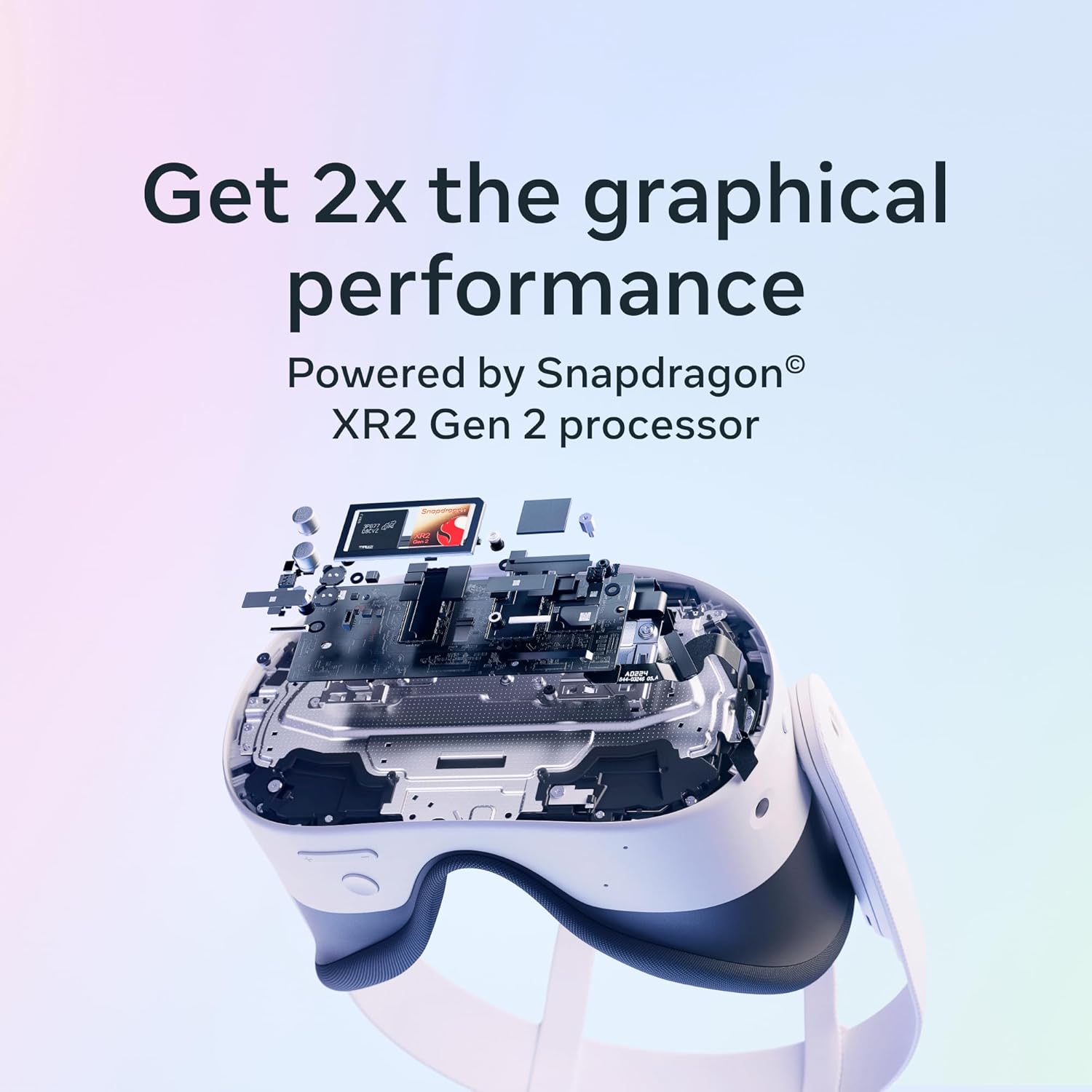 Quest 3S 128GB | VR Headset — Thirty-Three Percent More Memory — 2X Graphical Processing Power — Virtual Reality without Wires — Access to 40+ Games with a 3-Month Trial of  Horizon+ Included