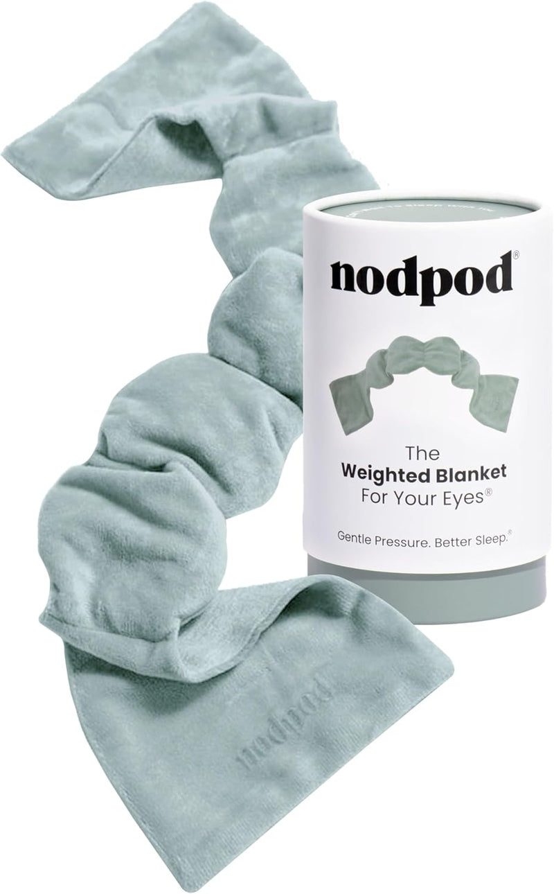 Gentle Pressure Sleep Mask | Patented Light Blocking Design for Sleeping, Traveling & Relaxation - Sage