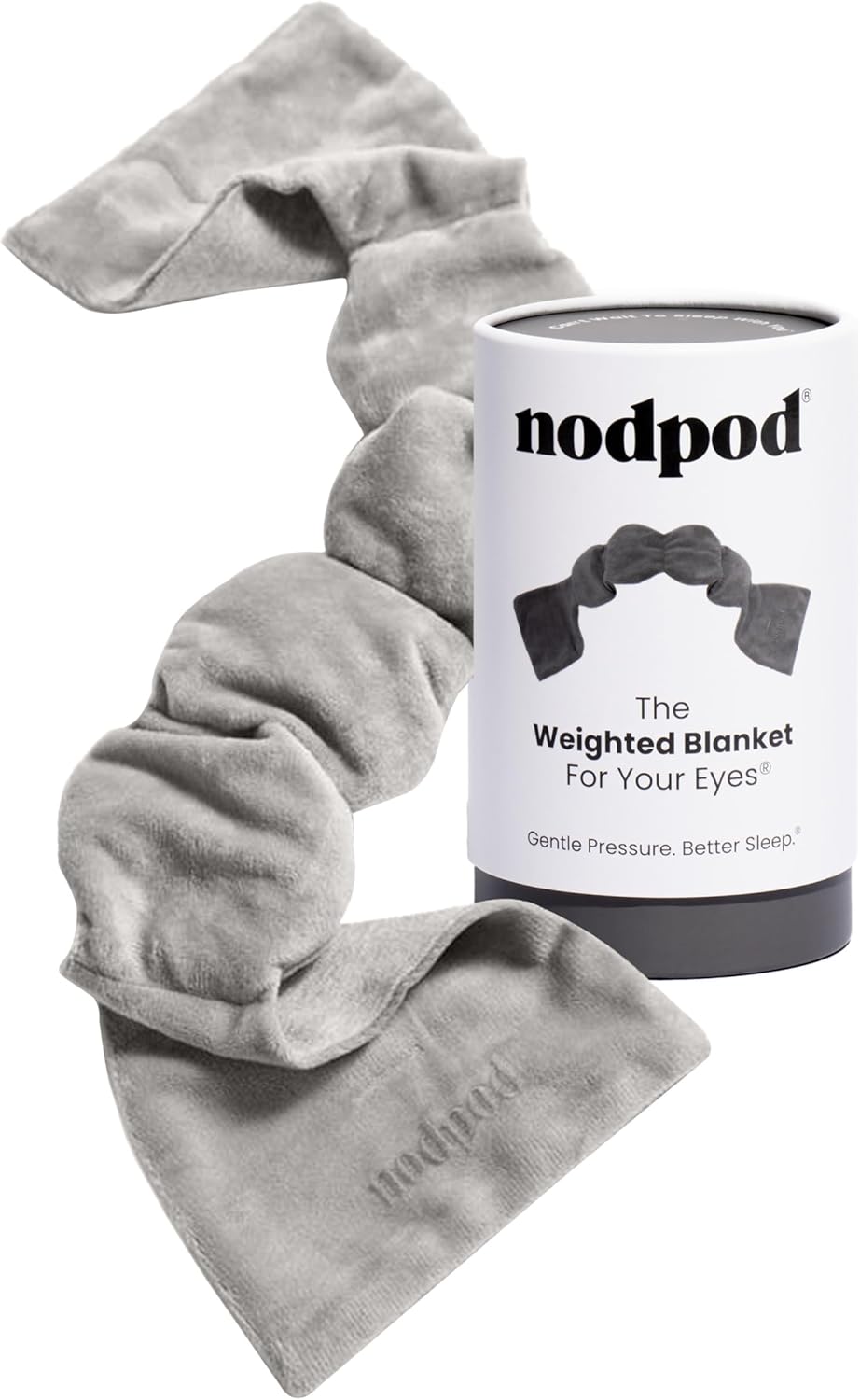 Gentle Pressure Sleep Mask | Patented Light Blocking Design for Sleeping, Traveling & Relaxation - Sage