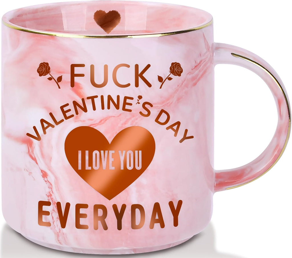 Valentines Day Gifts for Her: 12 OZ Funny Coffee Mug - Galentines Day Gifts for Women Girlfriend Wife from Him Husband Boyfriend - Valentines Anniversary Birthday Novelty Presents for Women