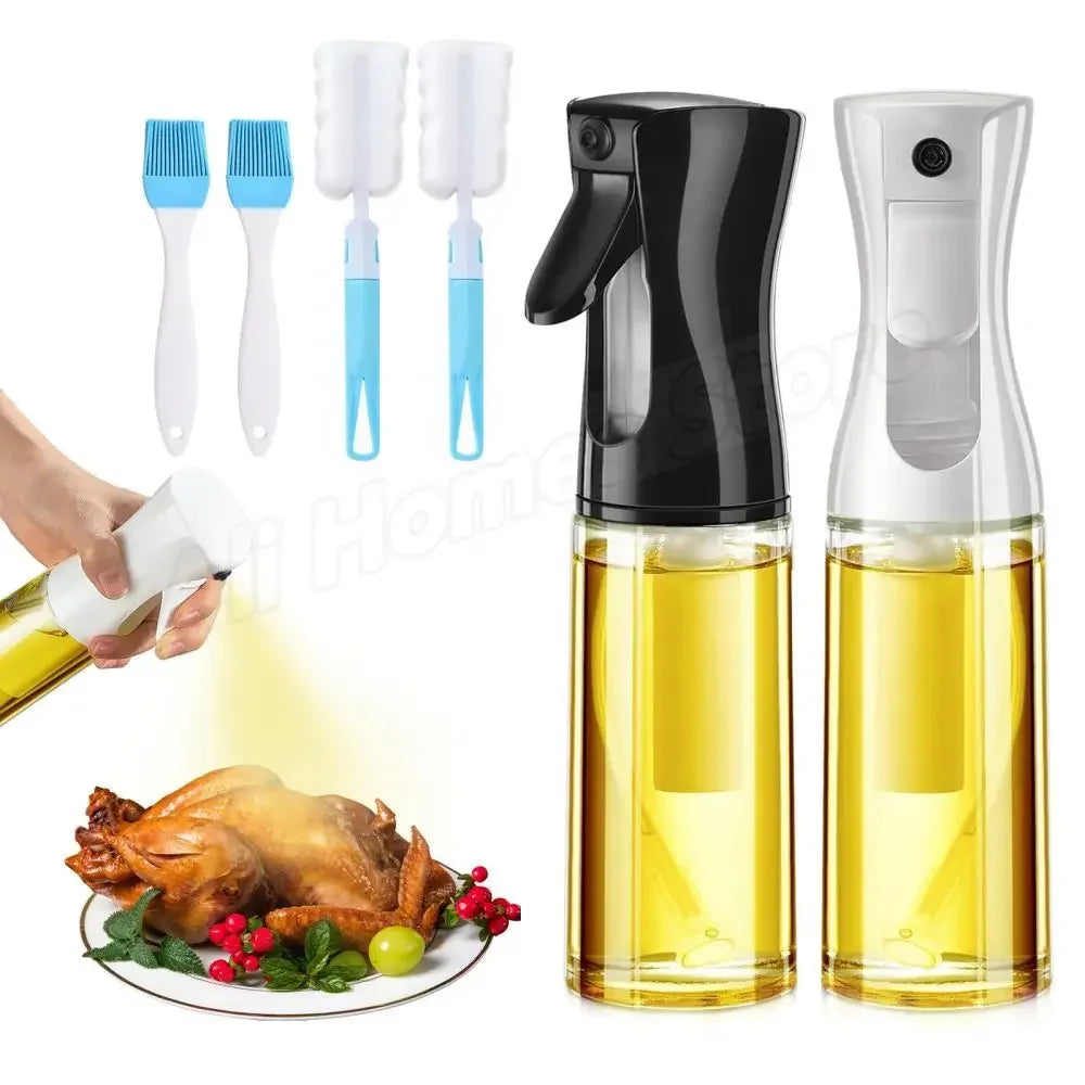 16Oz Oil Dispenser Bottle for Kitchen, 2 in 1 Olive Oil Dispenser and Oil Sprayer, 500Ml Olive Oil Spray Bottle Forjar Cooking