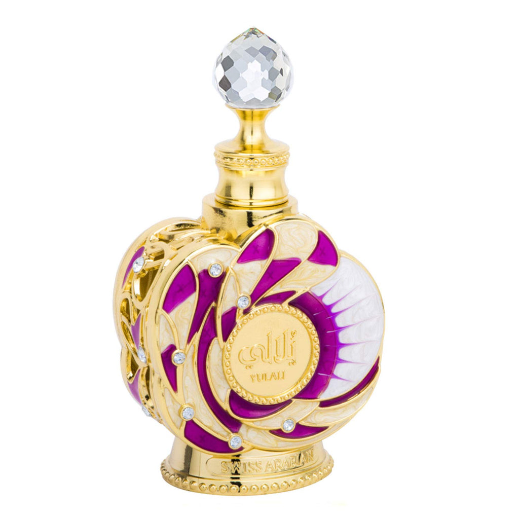 Layali Rouge - Luxury Products from Dubai - Long Lasting Personal Perfume Oil Fragrance - a Seductive Signature Aroma - 0.5 Oz