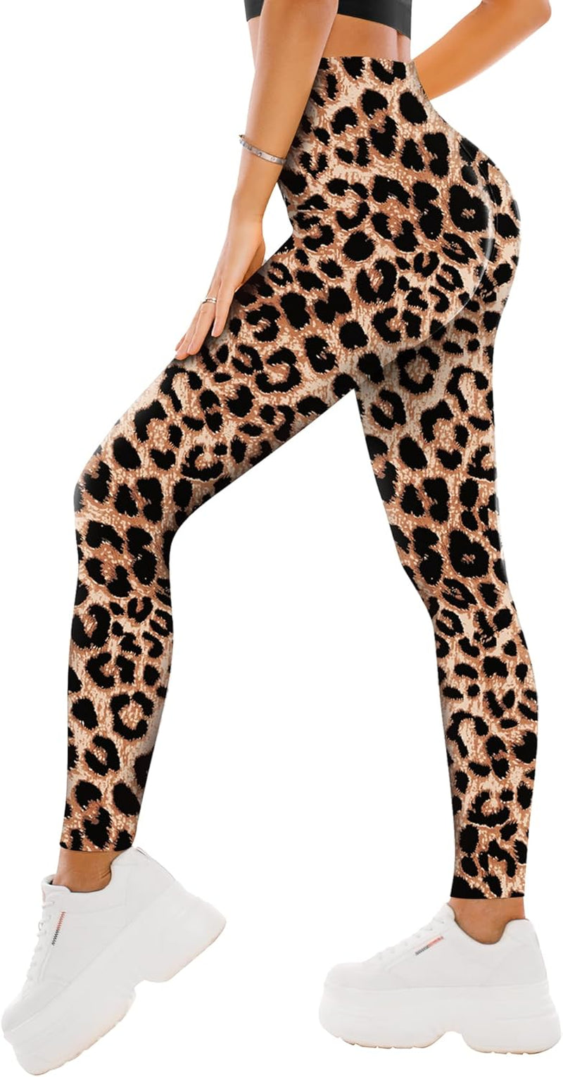 High Waisted Leggings for Women - Full Length Capri Buttery Soft Yoga Pants for Workout Athletic