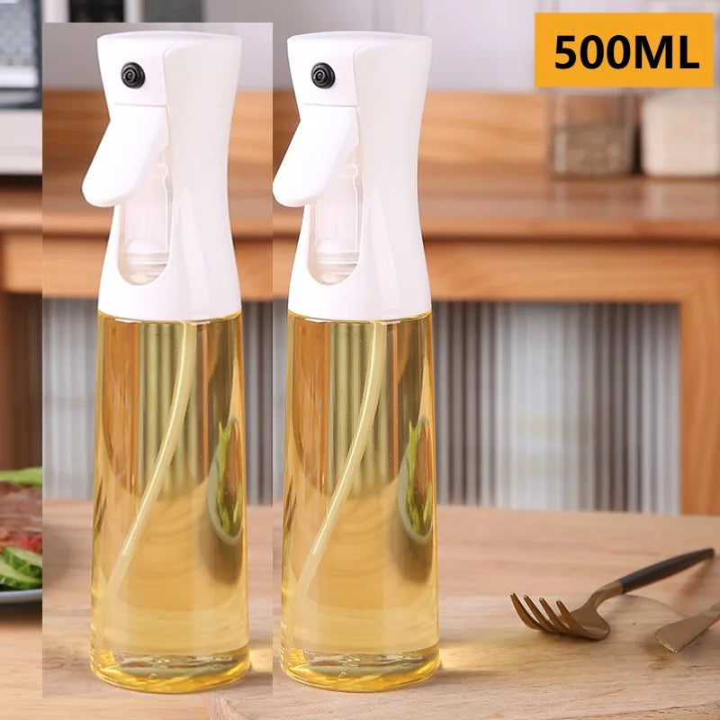 16Oz Oil Dispenser Bottle for Kitchen, 2 in 1 Olive Oil Dispenser and Oil Sprayer, 500Ml Olive Oil Spray Bottle Forjar Cooking