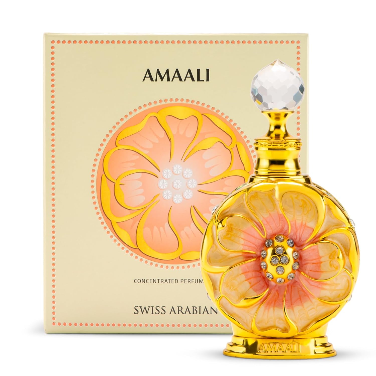 Layali Rouge - Luxury Products from Dubai - Long Lasting Personal Perfume Oil Fragrance - a Seductive Signature Aroma - 0.5 Oz
